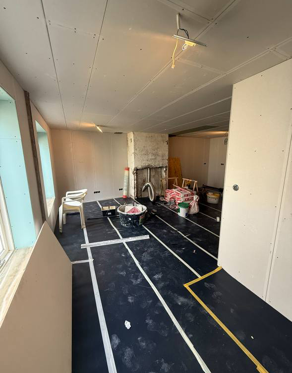 Stucwerk wanden STS